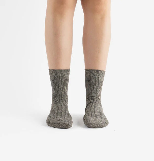 V 9125132 lurex socks antracite