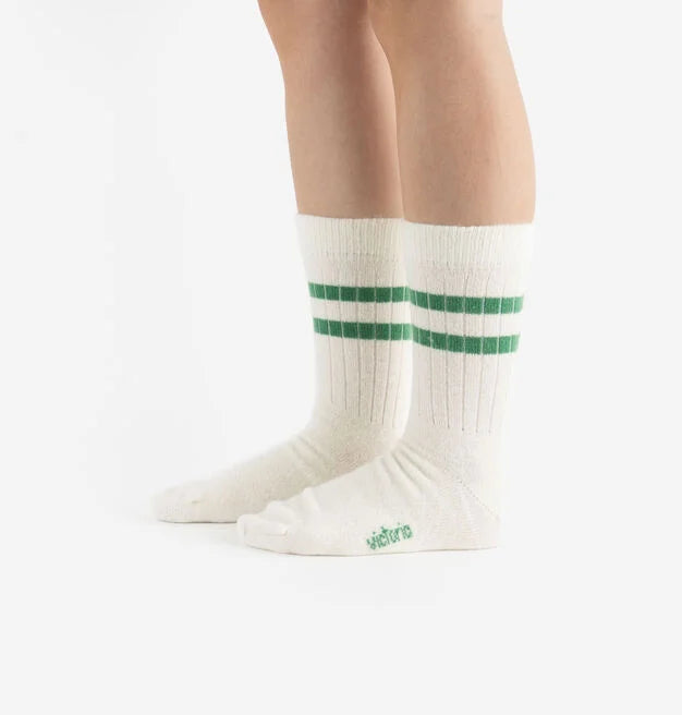 V 9125143 cashmere cream green stripe