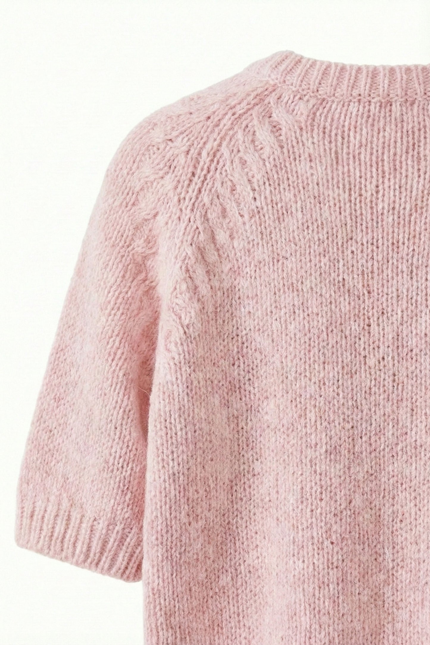 O 97421 S/S boxy tape yarn knit