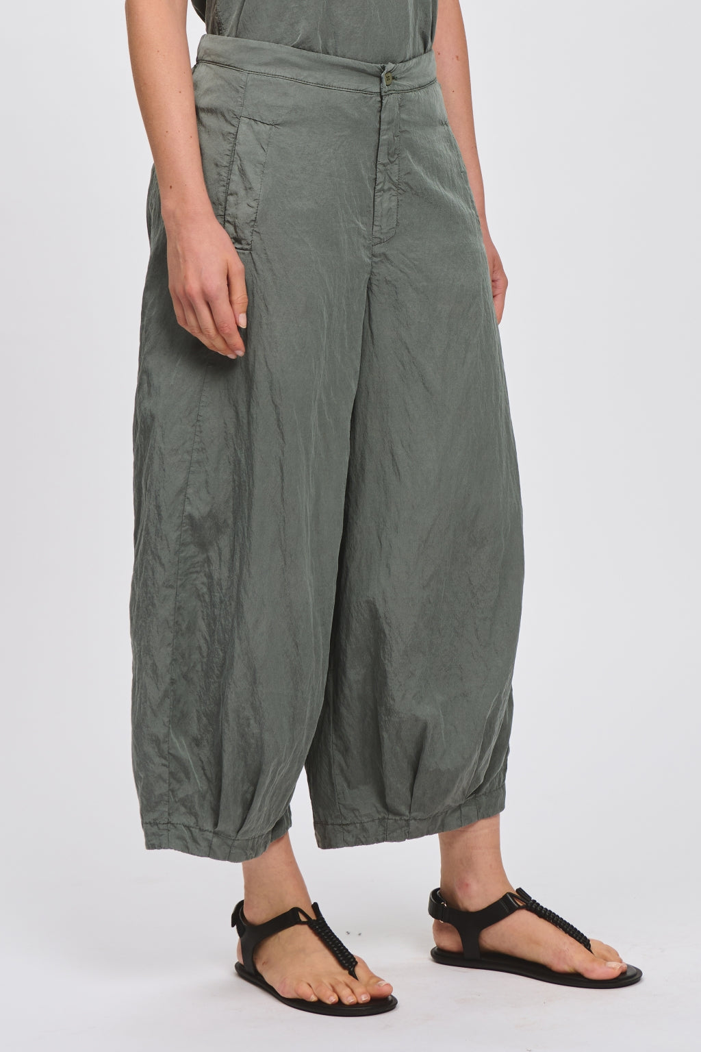Tr V314 Silk balloon trousers