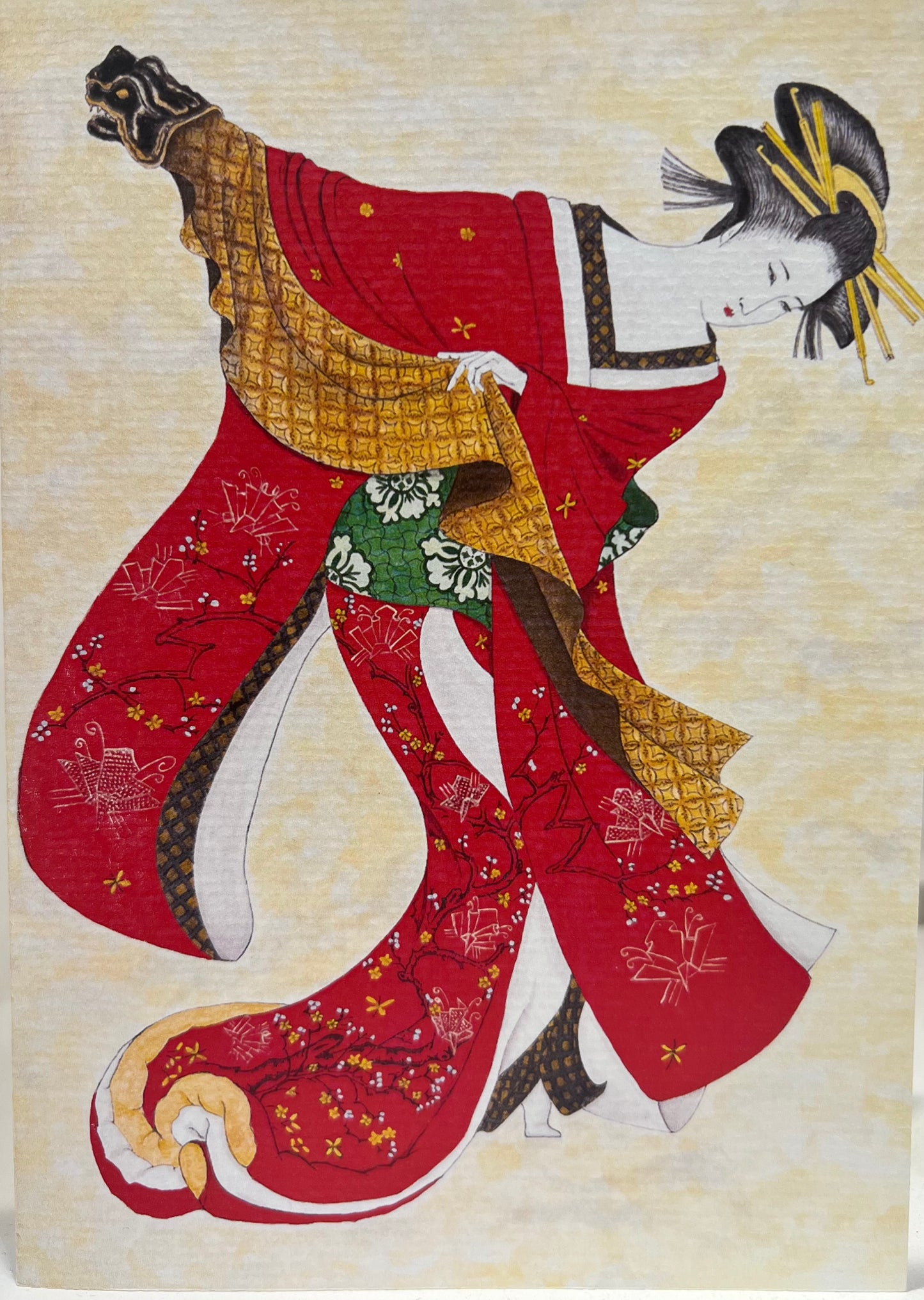 Geisha - Greeting Card 11