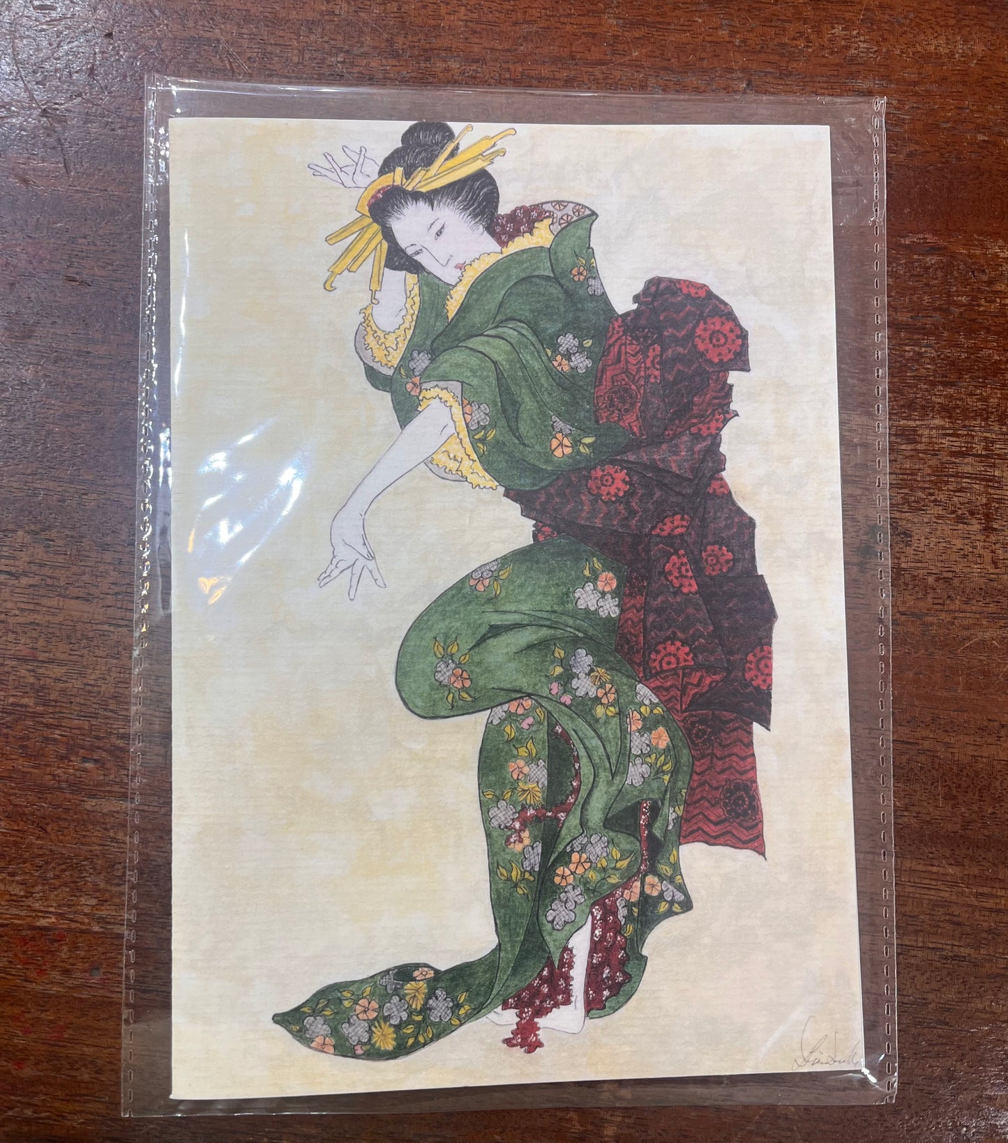 Geisha - Greeting Card 10