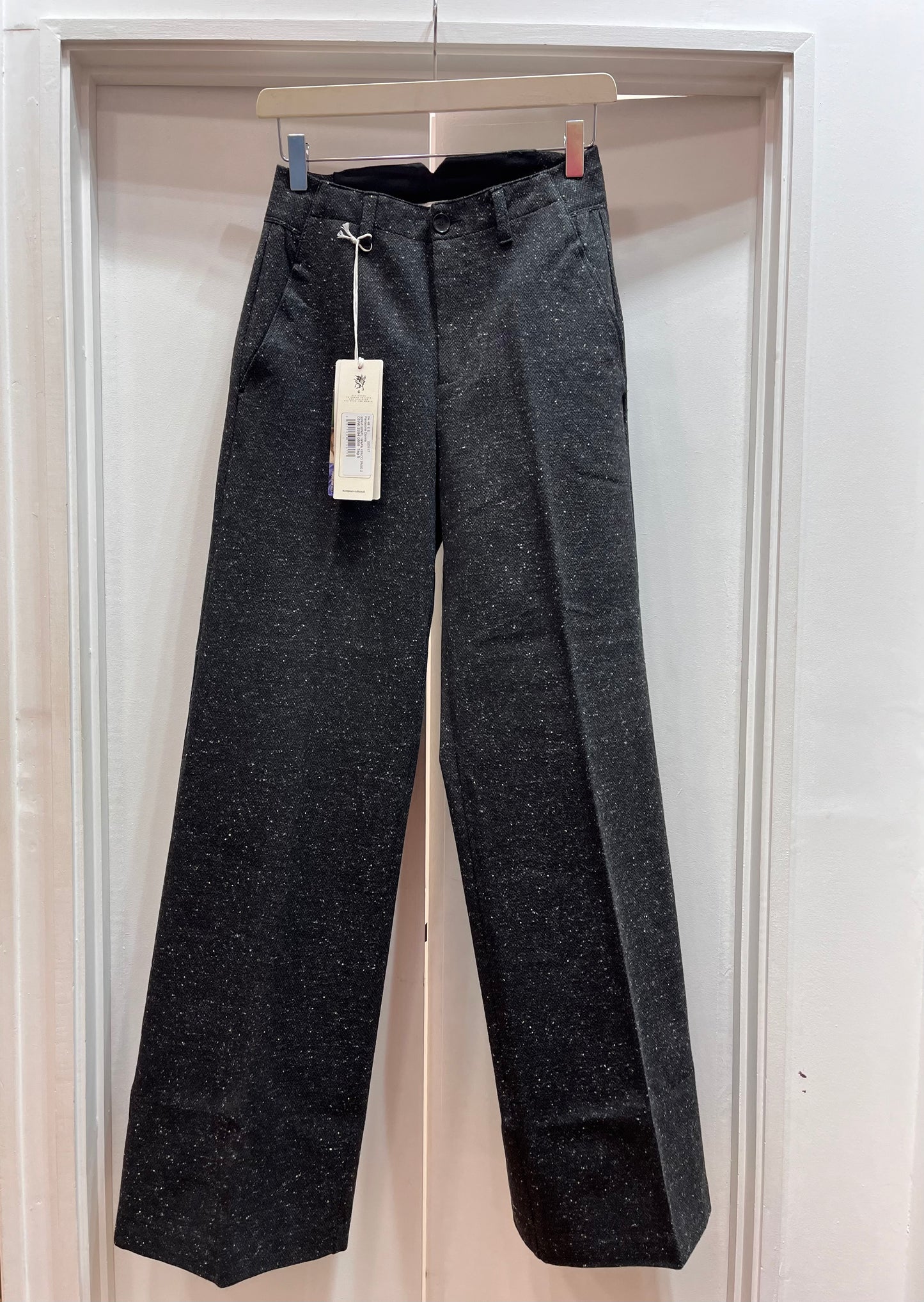 EC 05WO Herringbone flare trousers