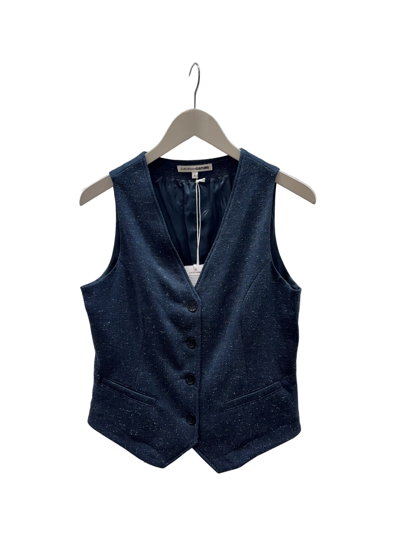EC 69VO Pinstripe flecked waistcoat