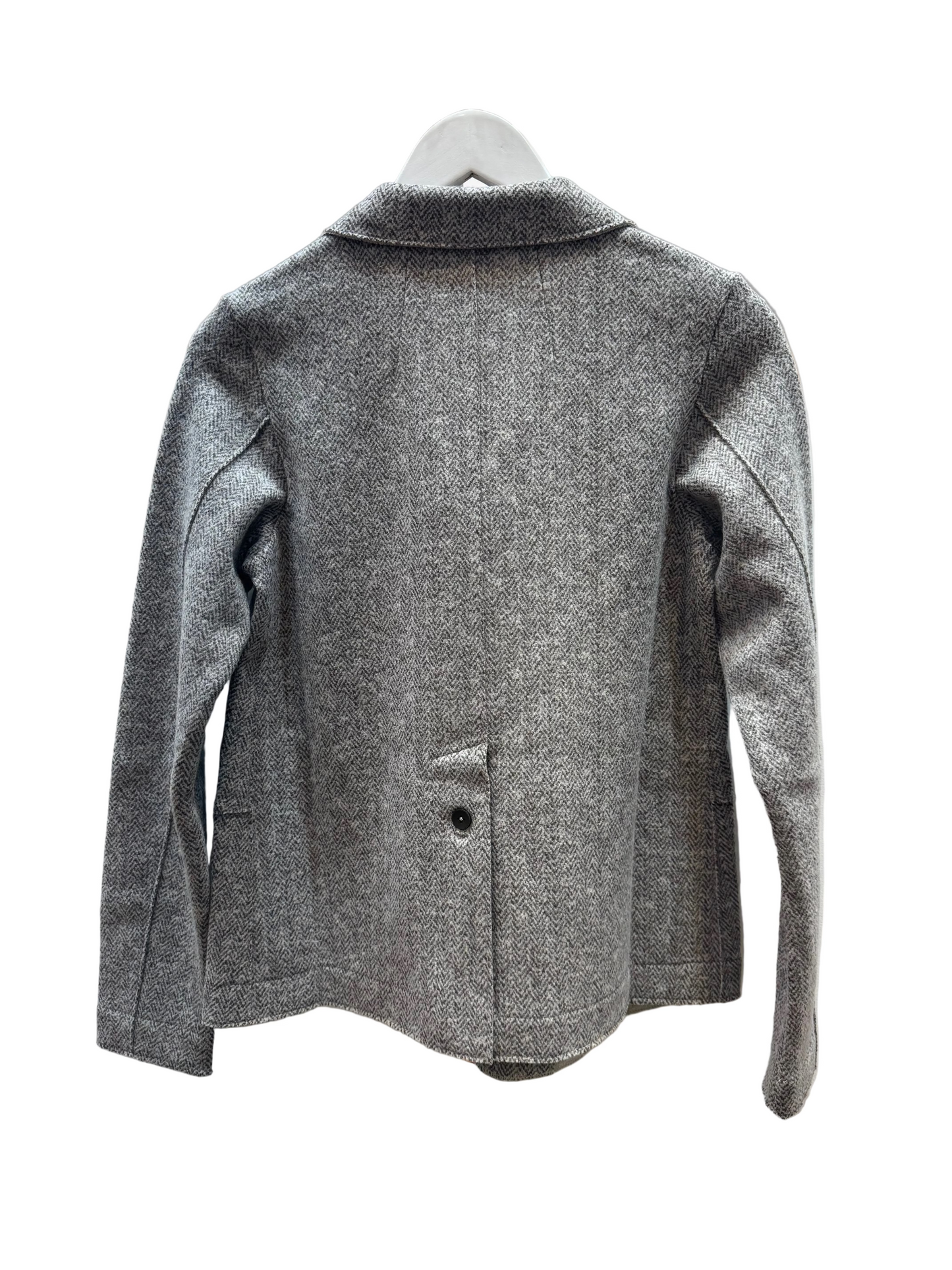 Tr 10450 Herringbone wool fitted jacket