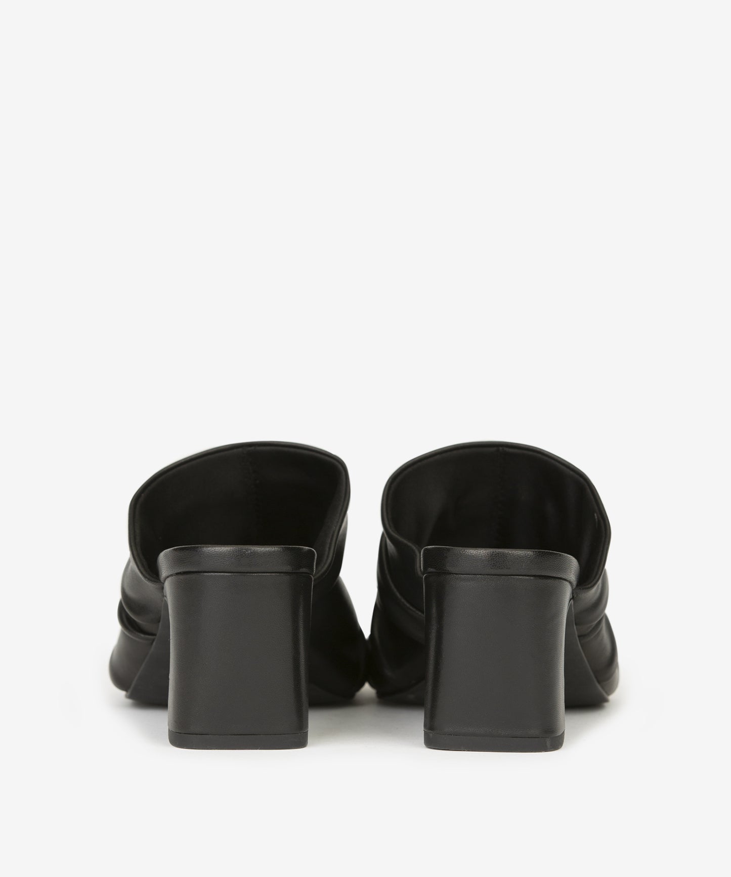 A 153478 Eva Leather mid heel mule