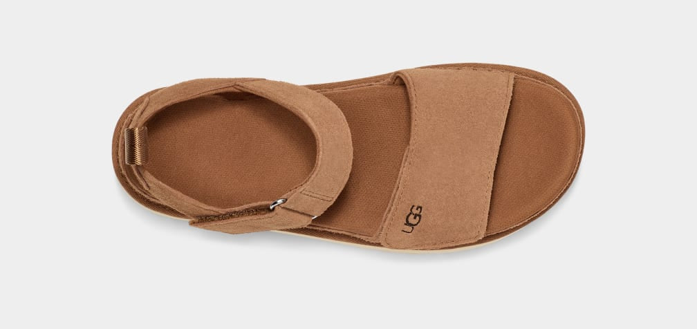 U 1136783 Goldenstar flatform velcro sandal