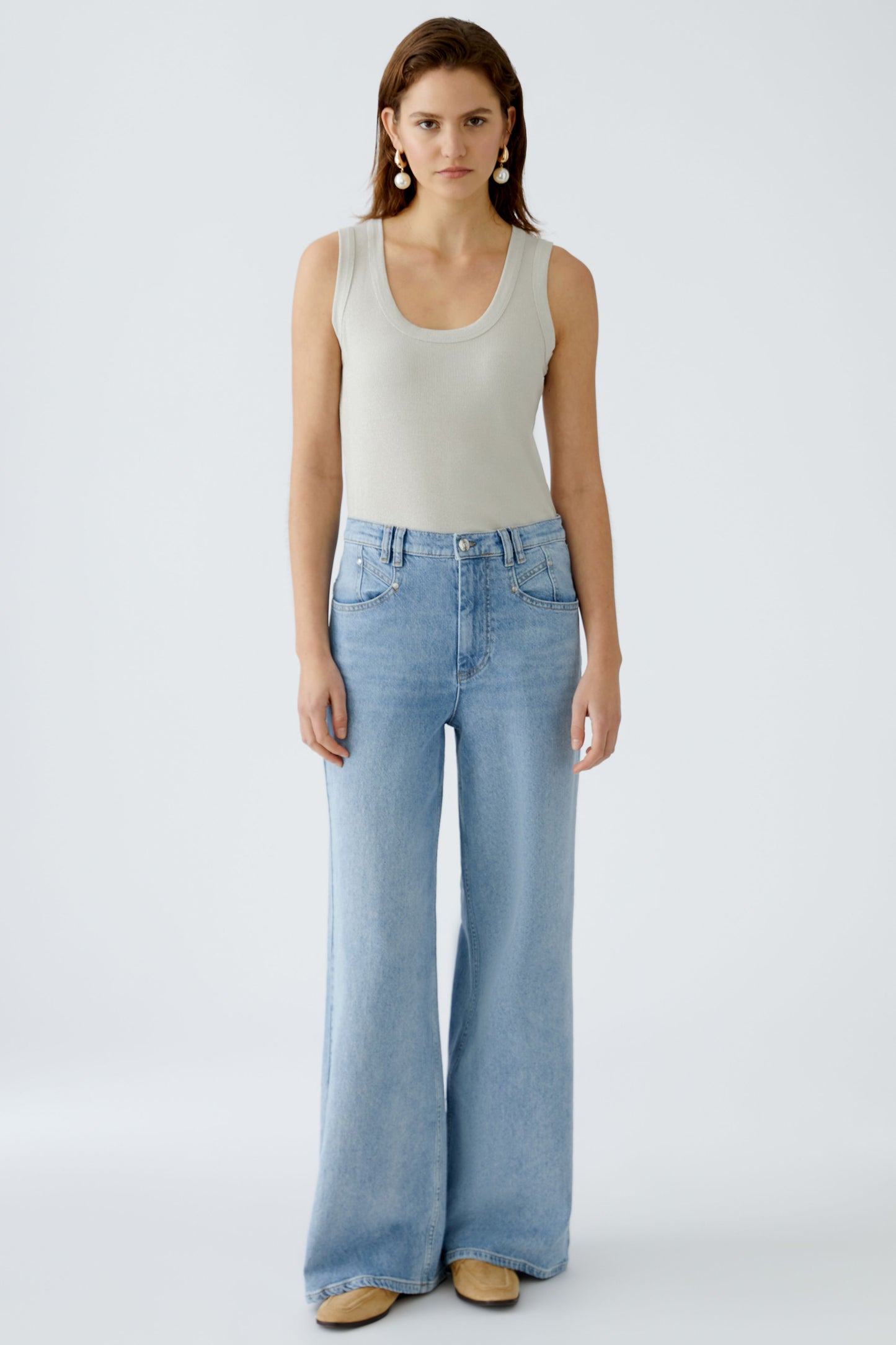 O 91992 Lurex tank top