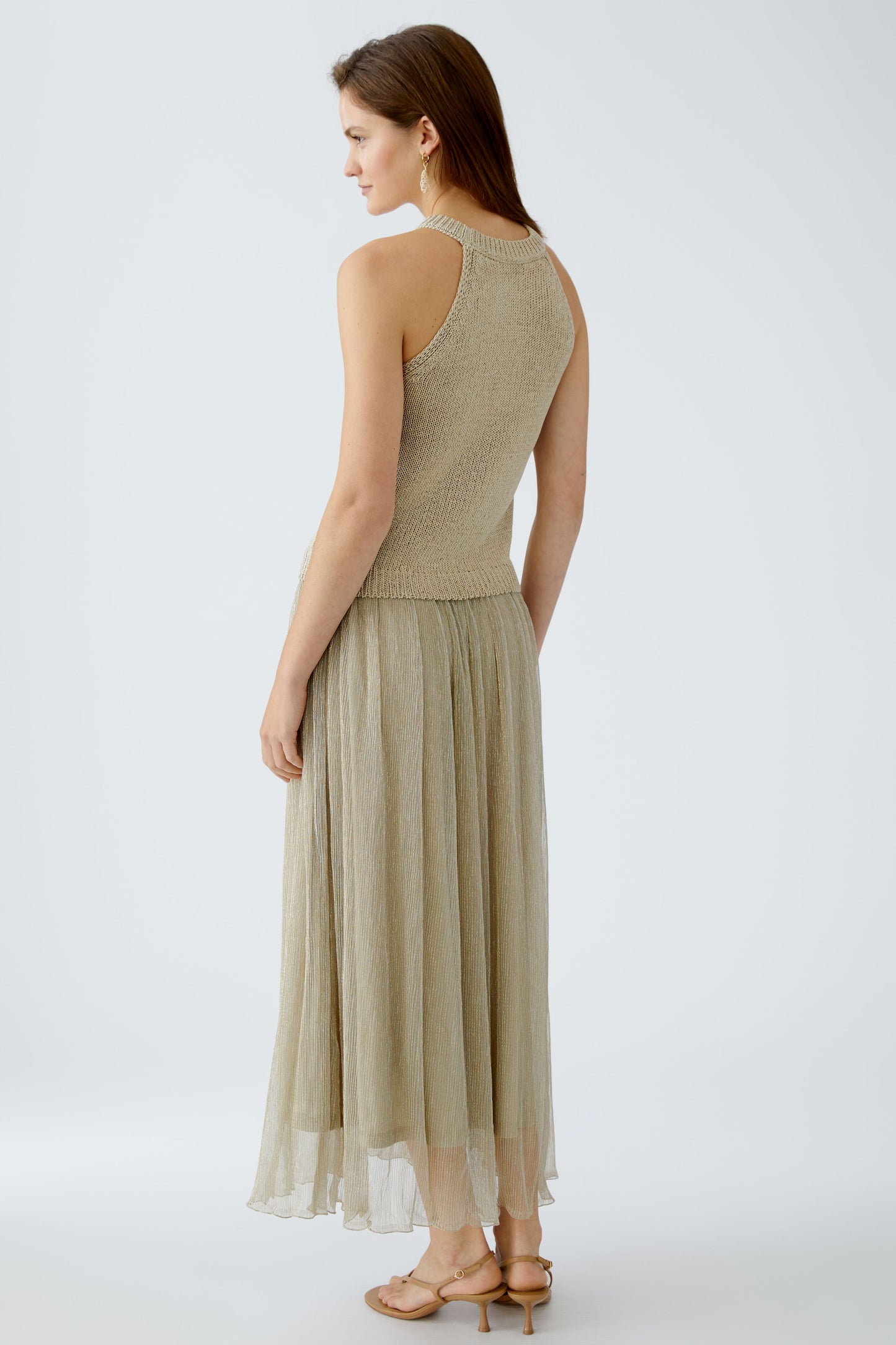O 93301 tape yarn tank top