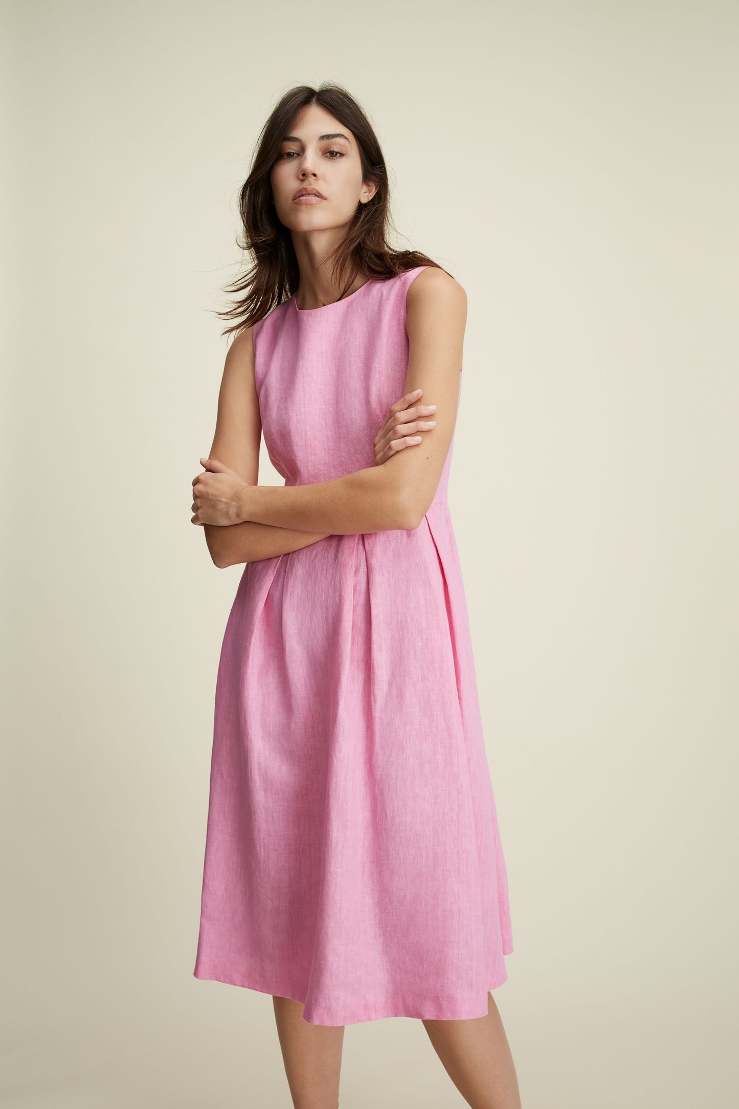 O 92851 Vintage style s/l dress