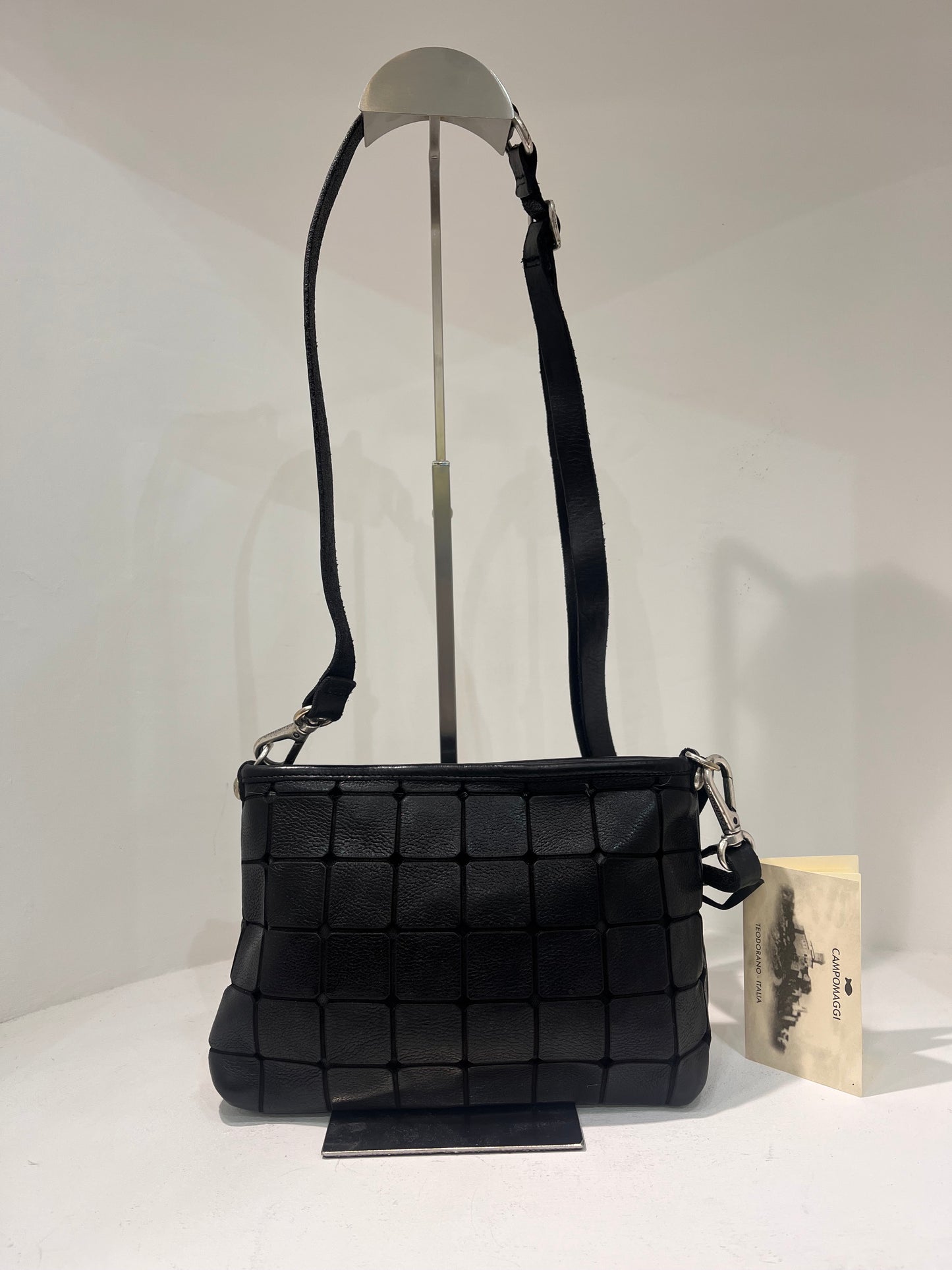 C C040650 Squares panel xbody bag