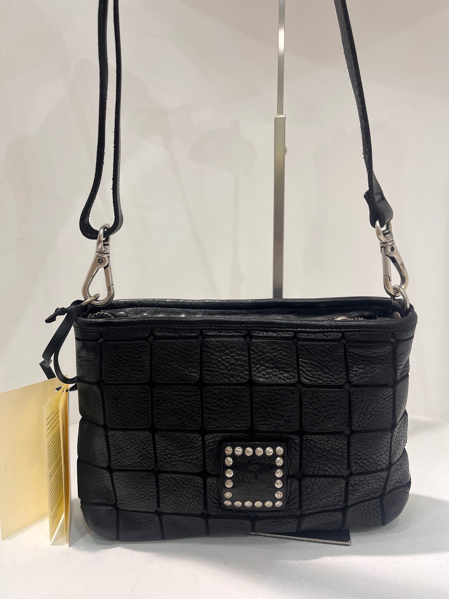 C C040650 Squares panel xbody bag