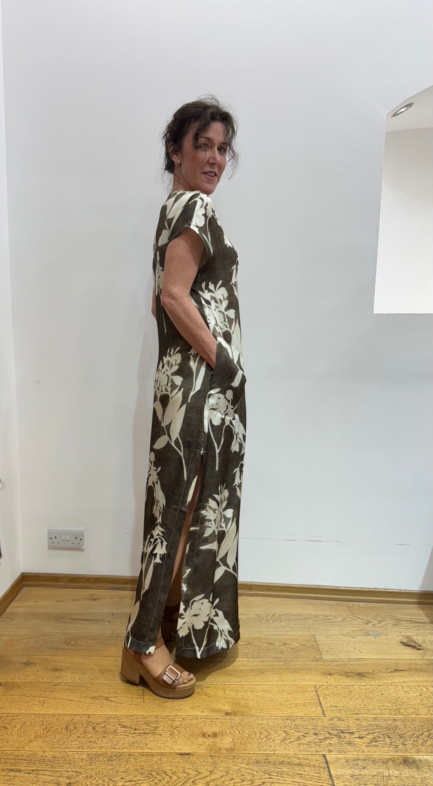 EC 14C08203 Printed maxi dress