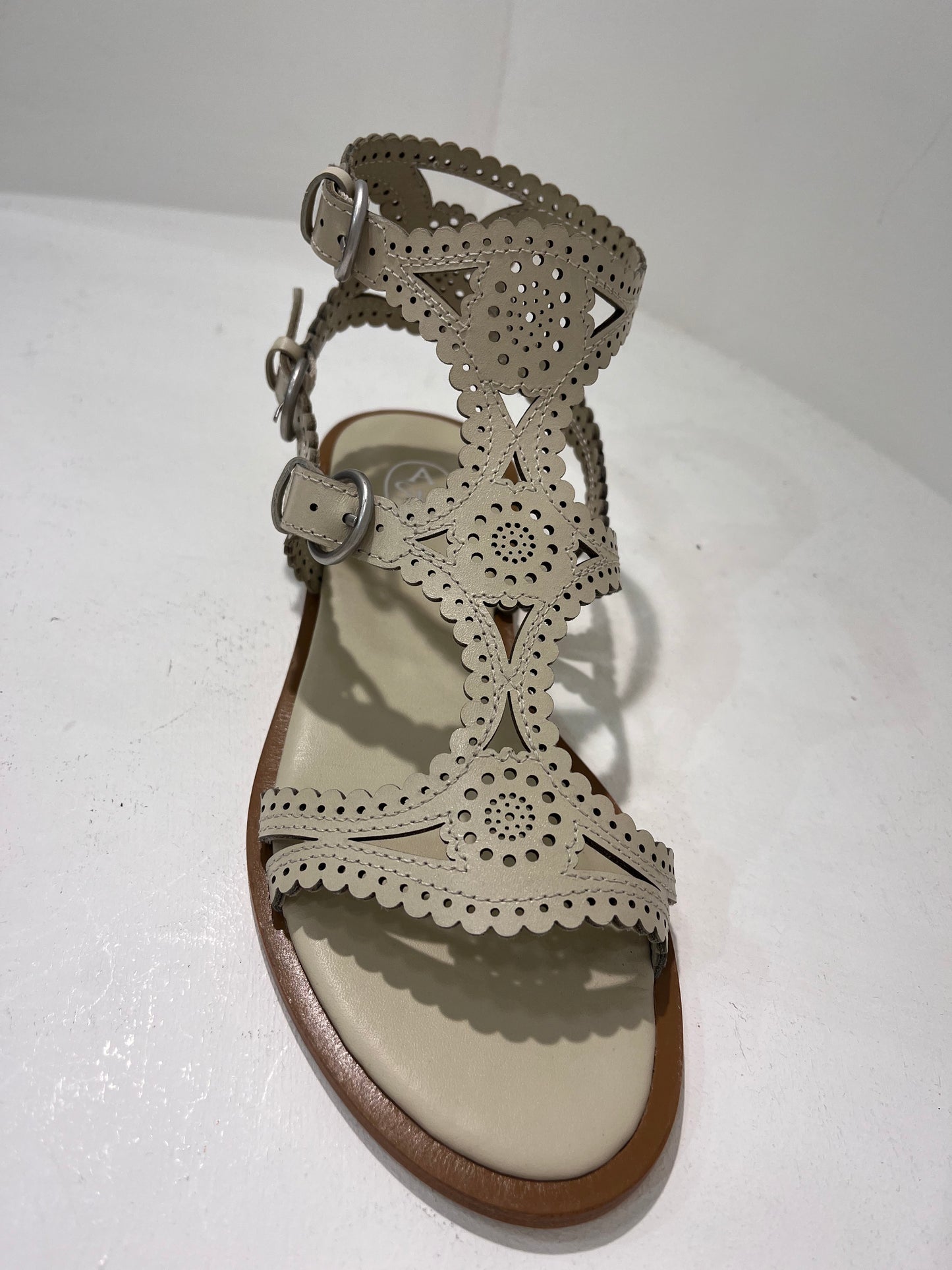 A Paprika02 filagree gladiator sandals