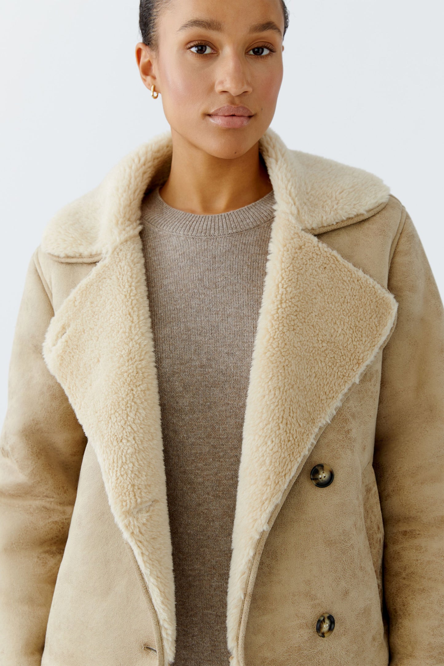 O 94397 Faux sheepskin jacket