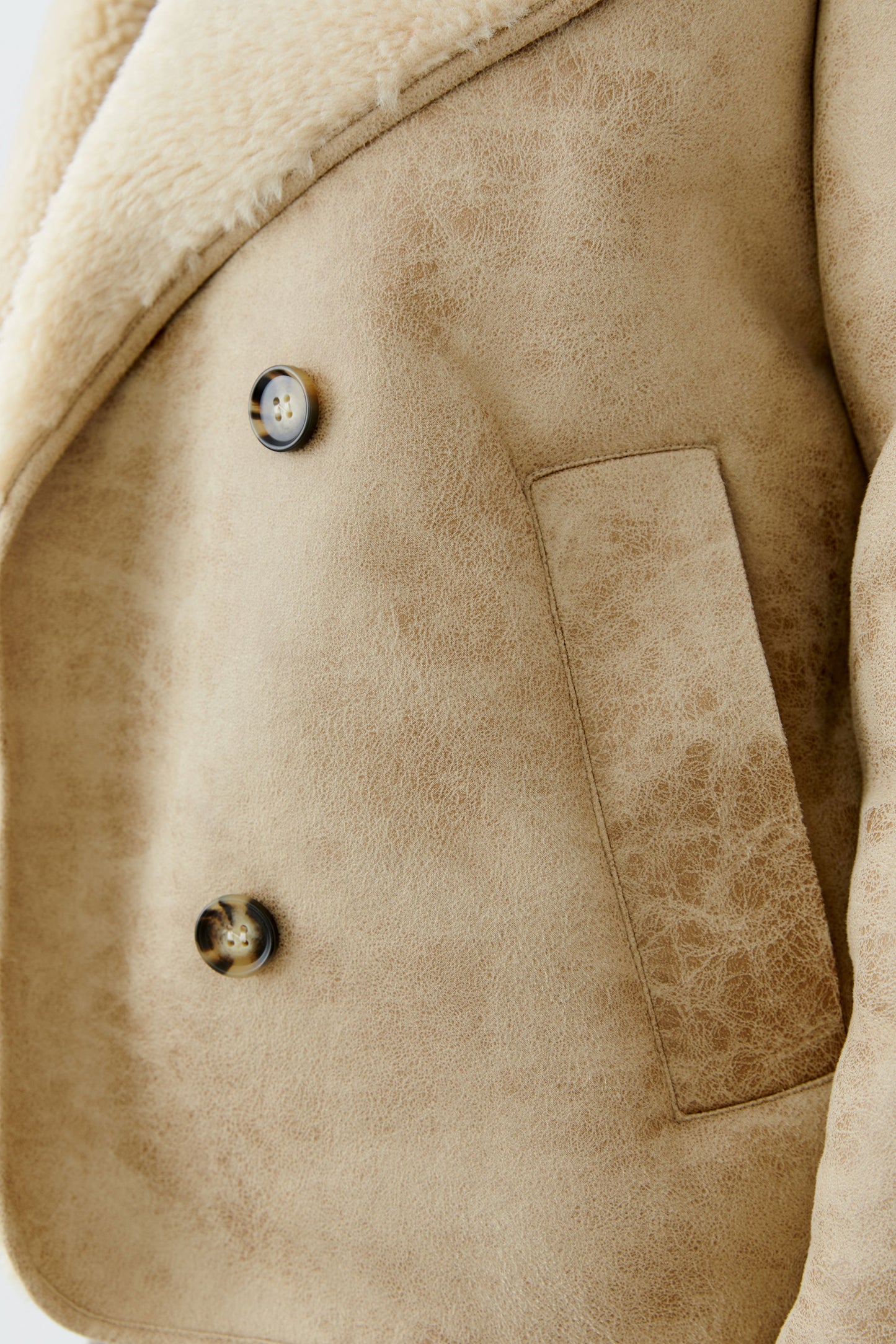 O 94397 Faux sheepskin jacket