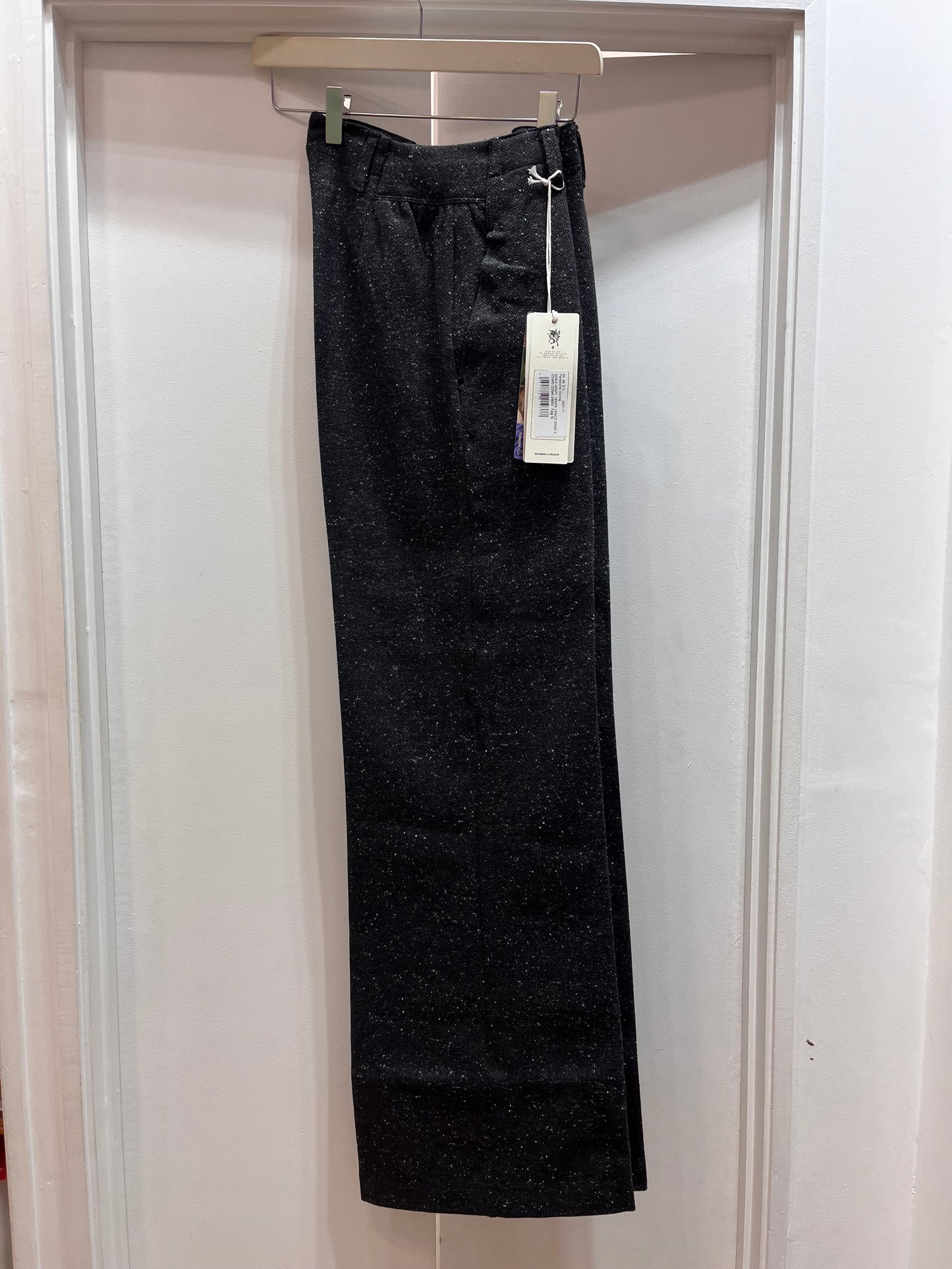 EC 05WO Herringbone flare trousers