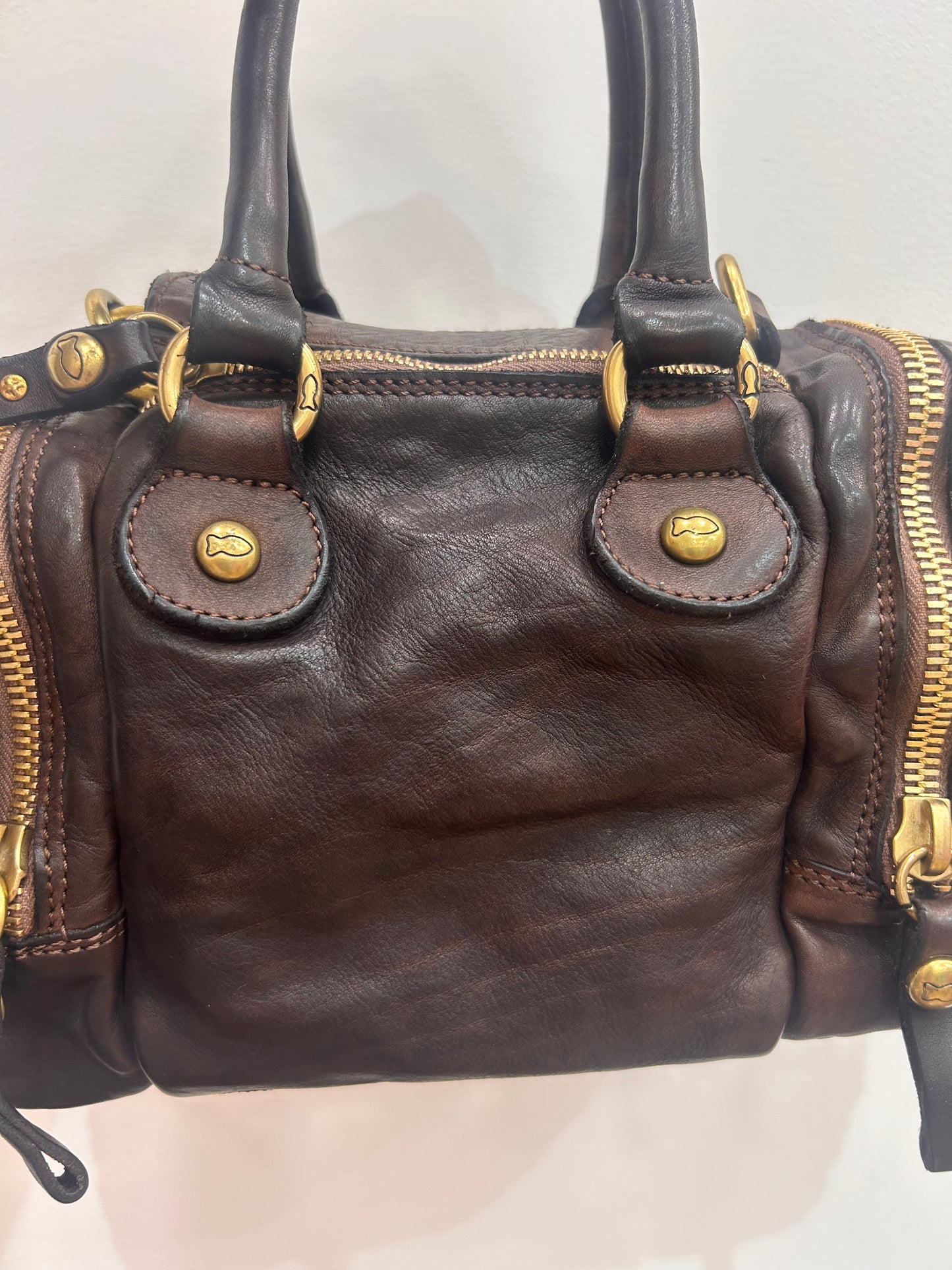 C 2780 Britney Stud trim mini bowling bag