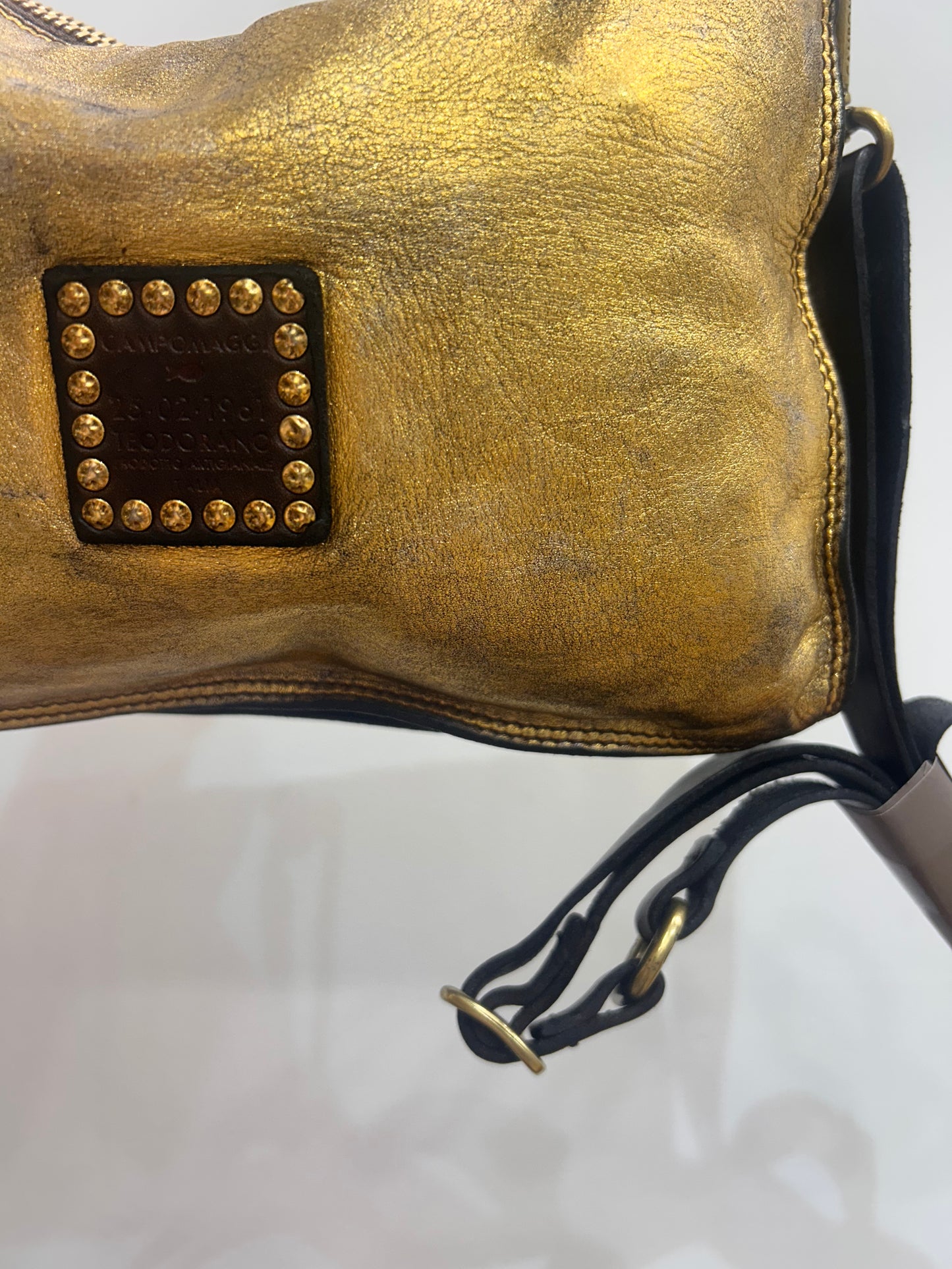 C 31070 Xbody metallic finish bag