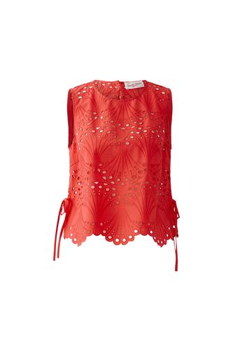 O 93734 tie side sleeveless top