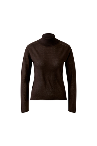 O 99813 Fine gauge polo neck jumper