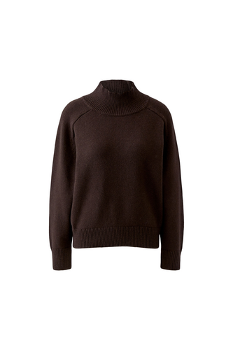 O 99840 Funnel neck boxy jumper