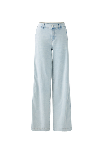 O 93228 Wide leg cotton/modal jeans