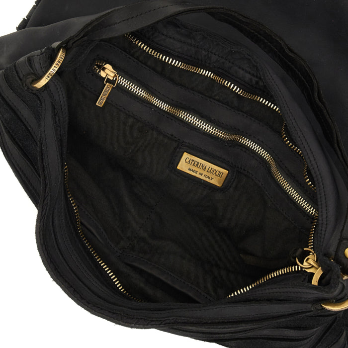 CL Stripe large shoulder bag