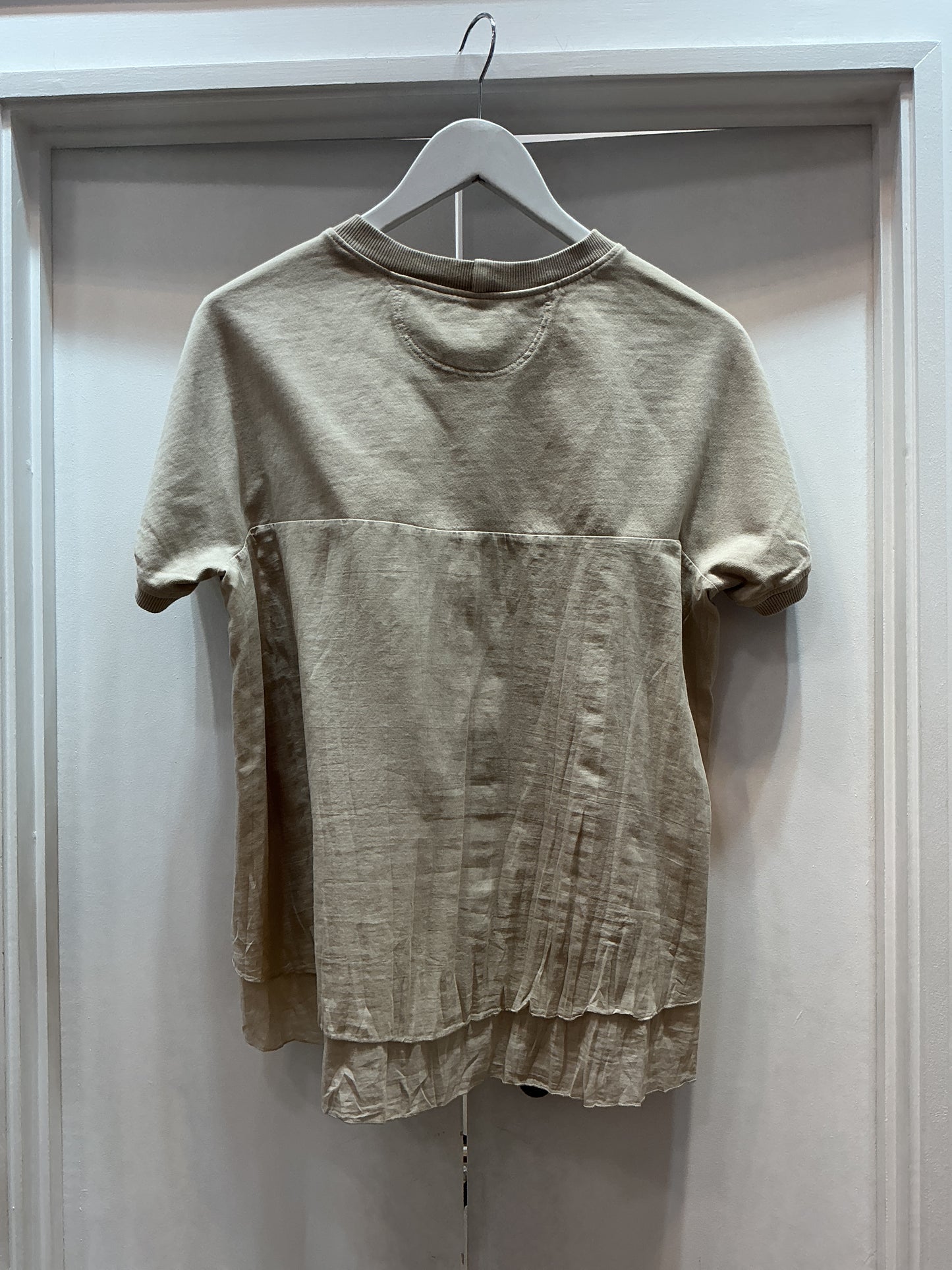 EC 46QU2009 Jersey/voile s/s sweat top