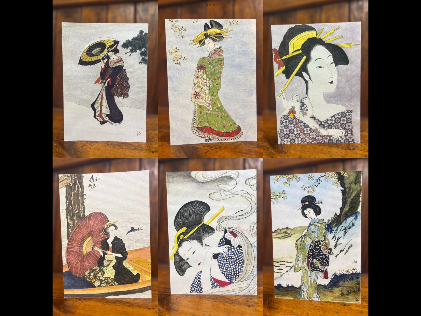 Geisha - Greeting Card 3