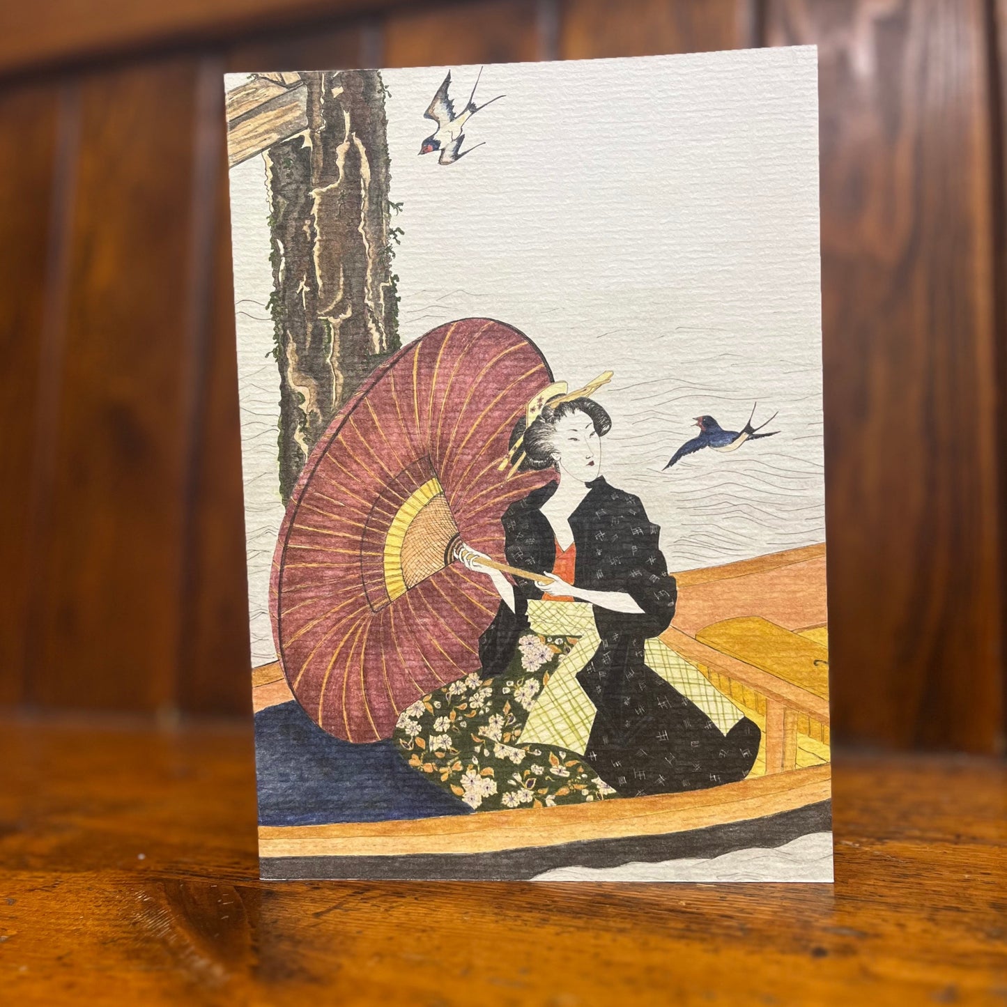 Geisha - Greeting Card 4