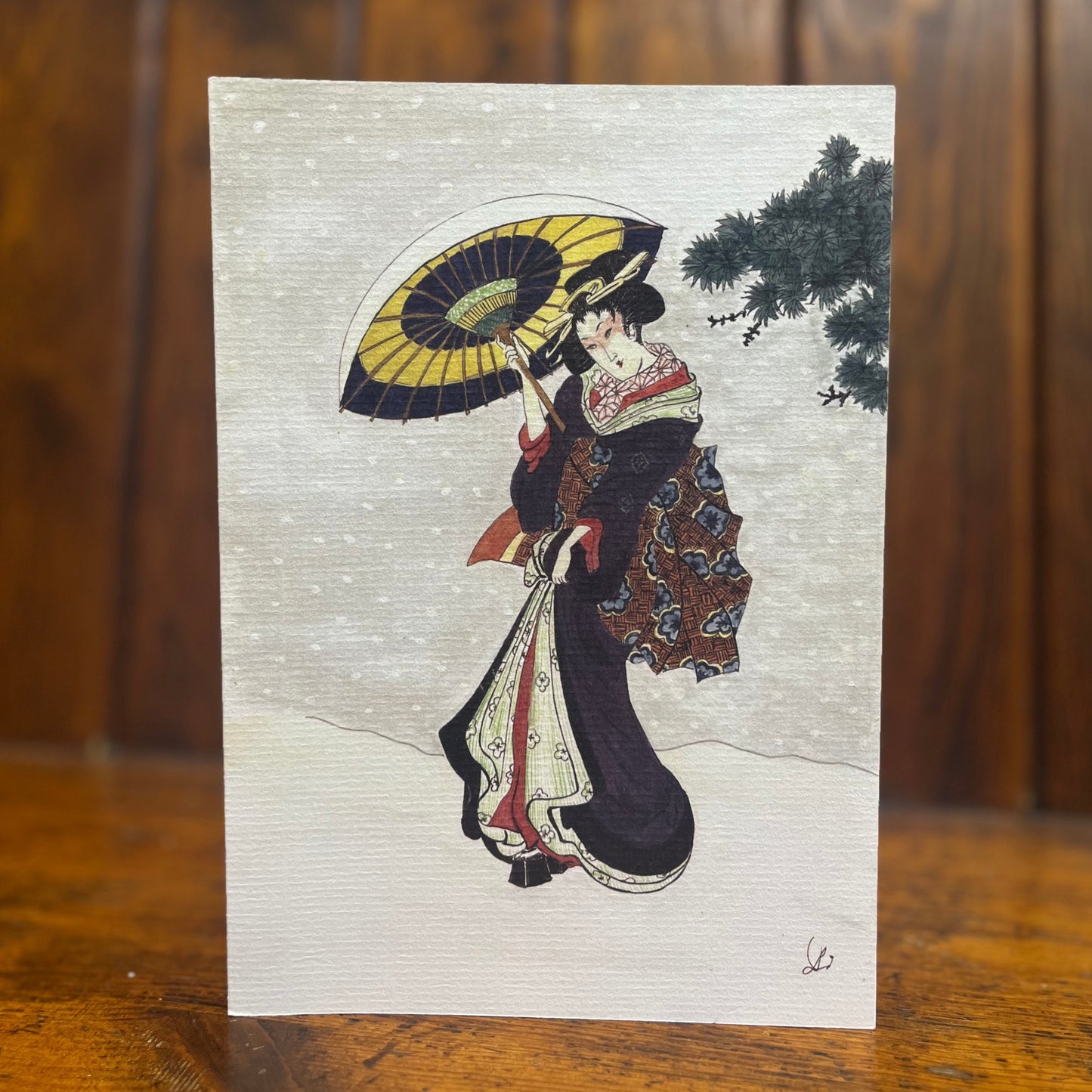 Geisha - Greeting Card 5