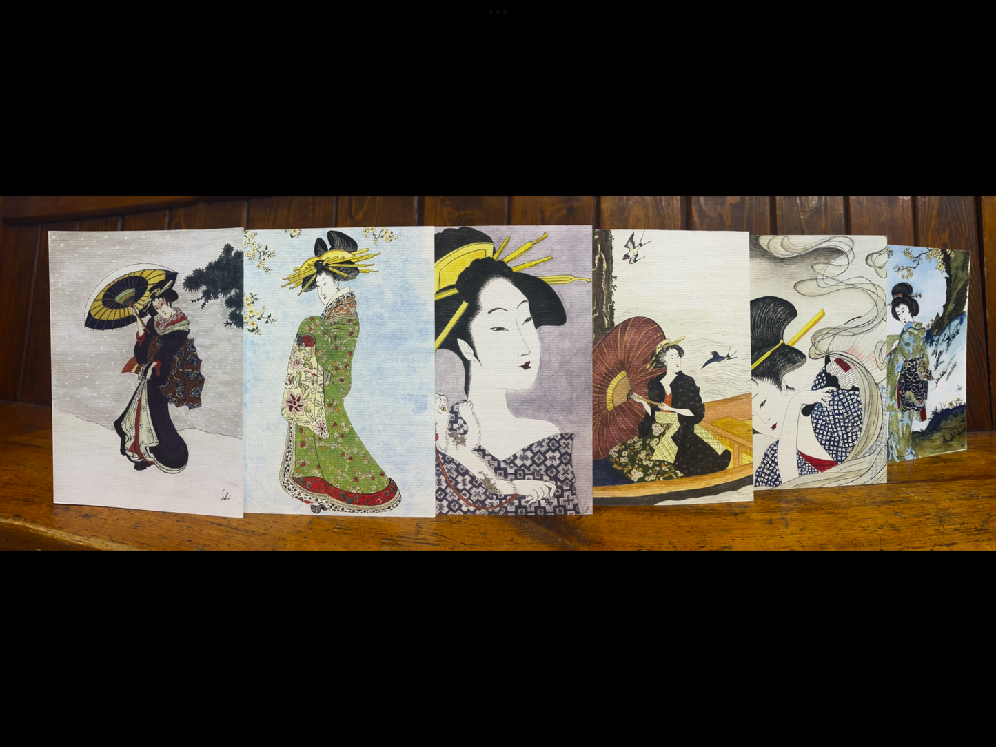 Geisha - Greeting Card 4