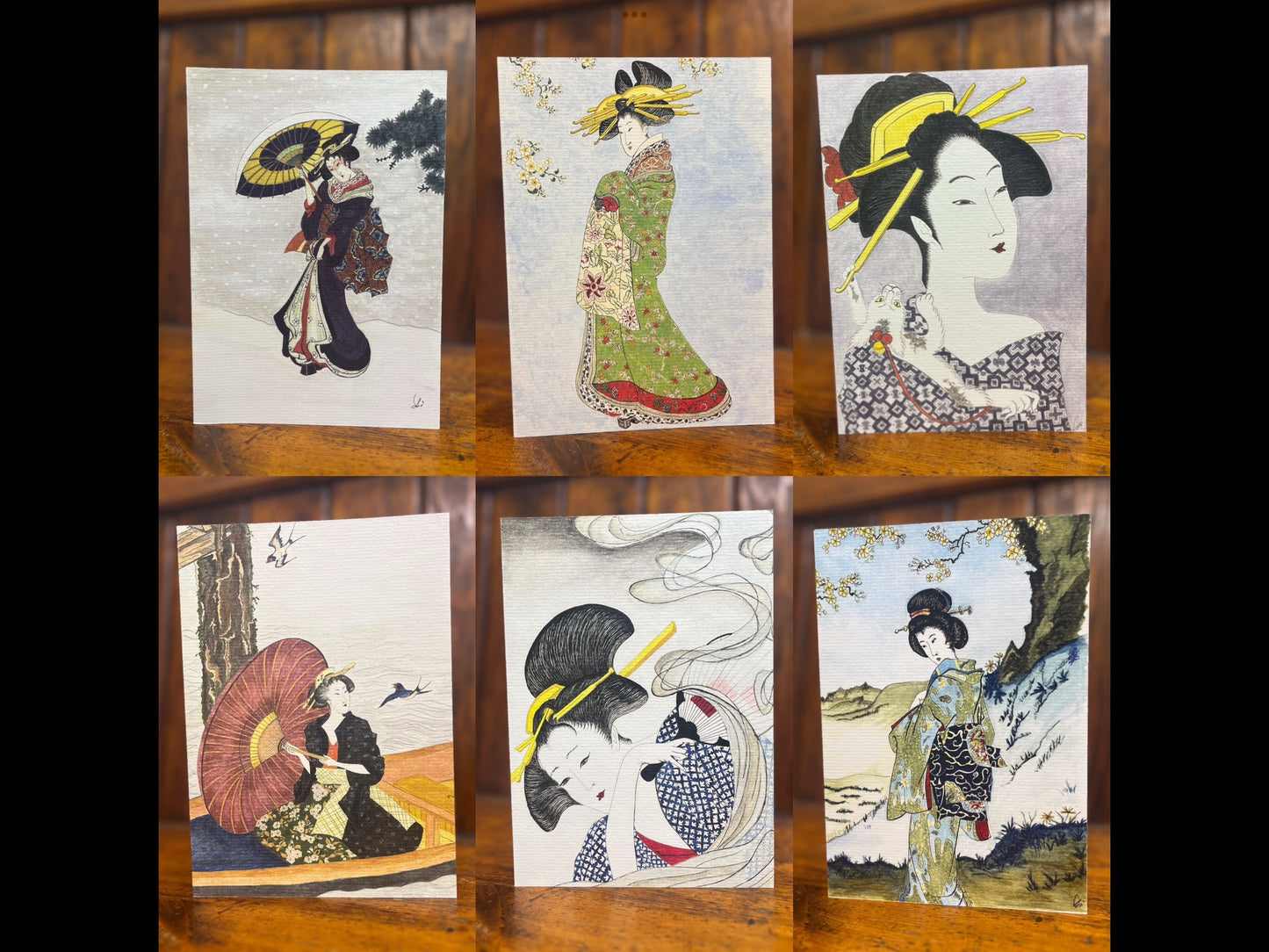 Geisha - Greeting Card 7