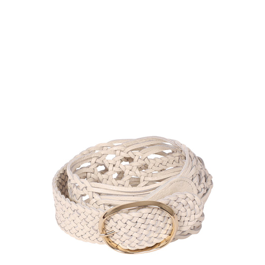 A 7464 Open weave wide belt