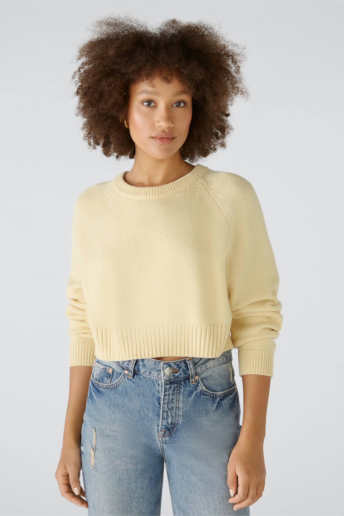 O 89949 Crop boxy jumper