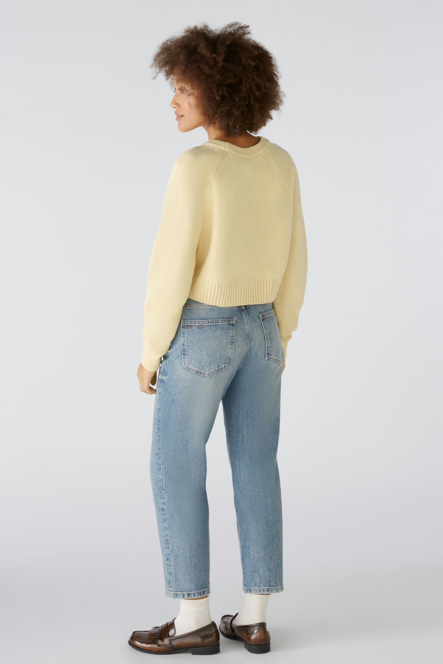 O 89949 Crop boxy jumper