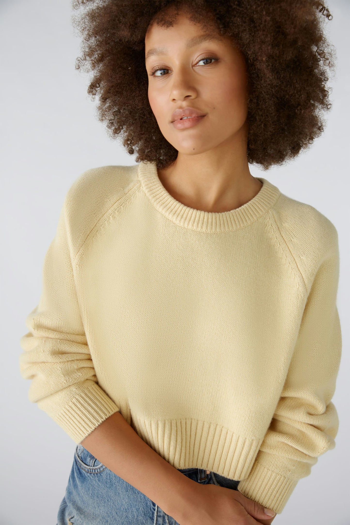 O 89949 Crop boxy jumper