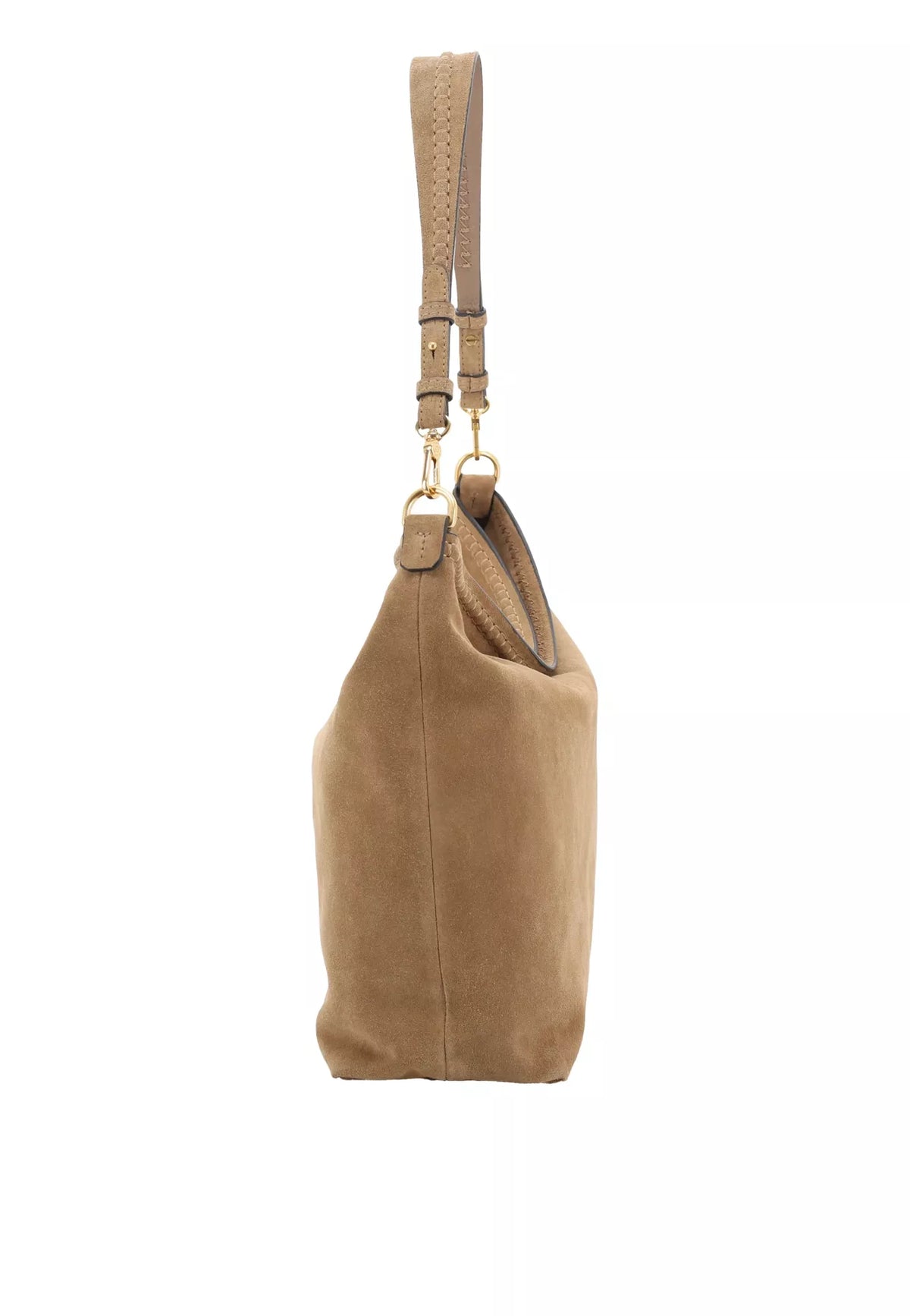 Ab 032801 Large slouch whipstitch shoulder bag