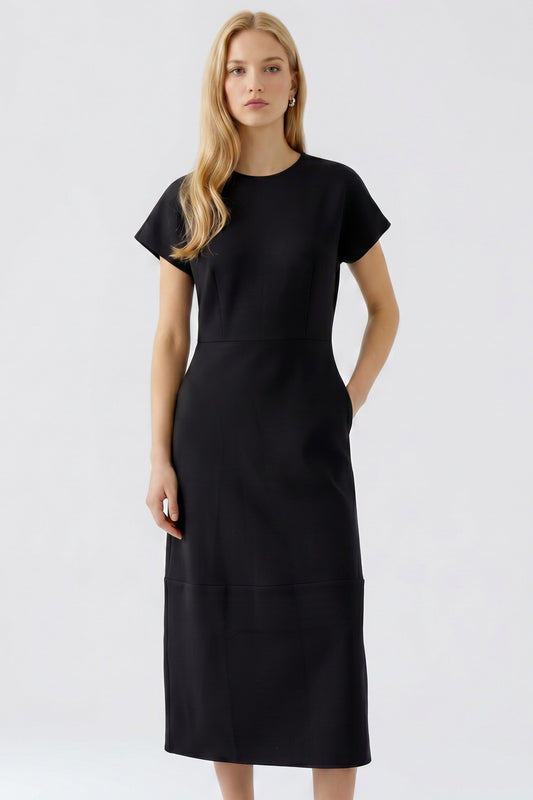 O 100038 Scuba S/S dress