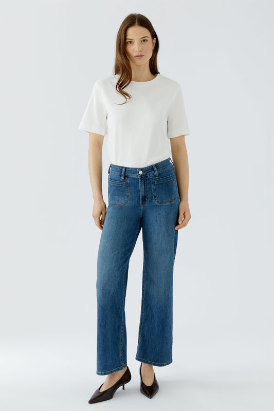 O 100281 Straight leg jeans