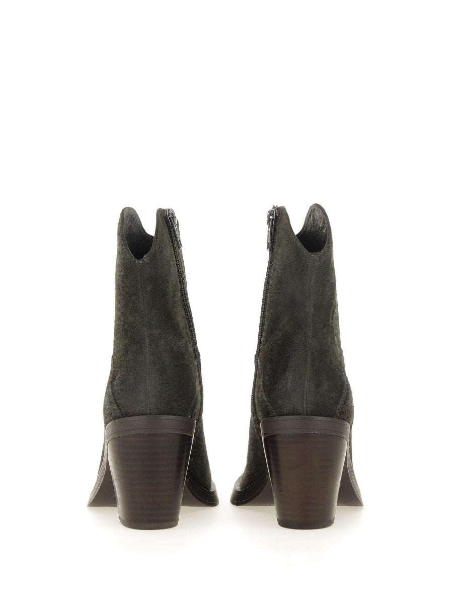 A Judy Western mid-heel ankle boot