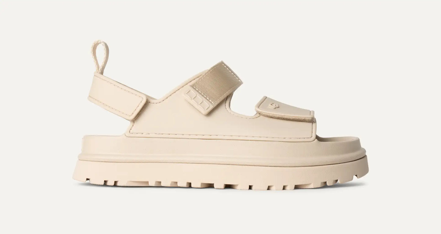 U 1152685 Goldenglow TPU Molded velcro sandal
