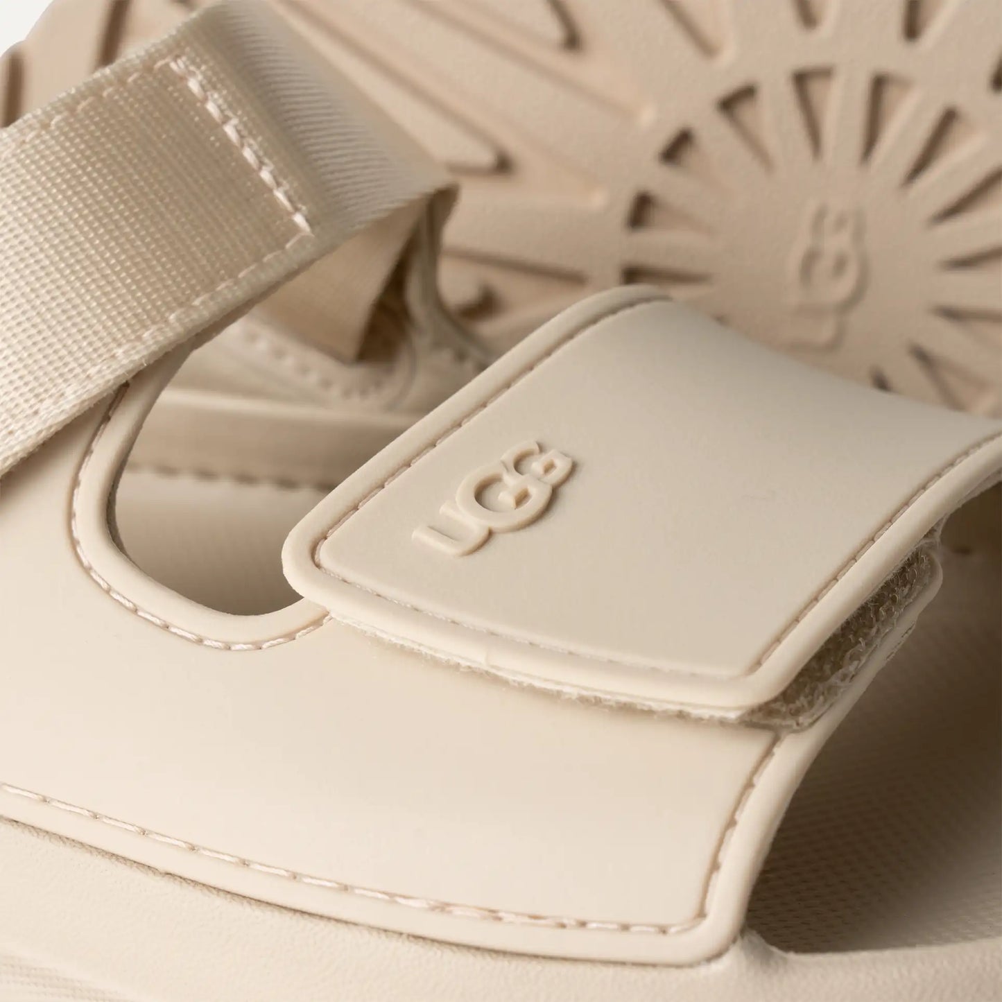 U 1152685 Goldenglow TPU Molded velcro sandal