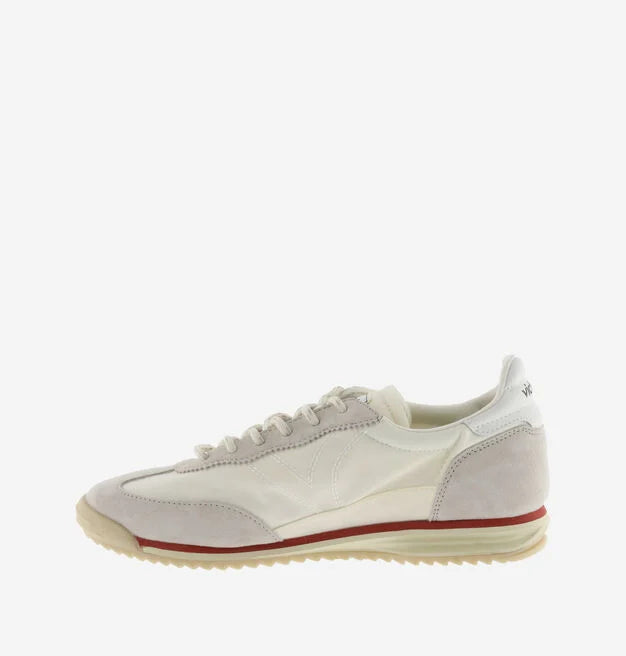 V 1158108 Nylon suede trainer