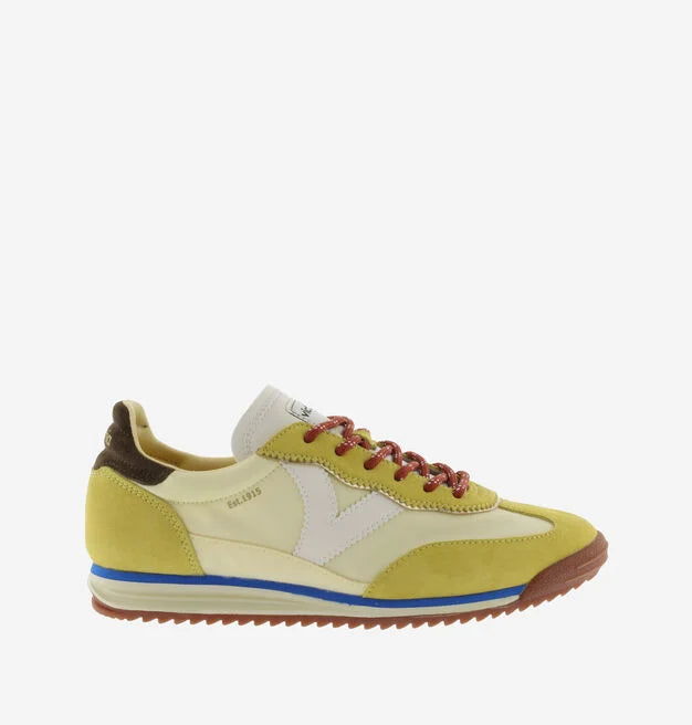 V 1158110 Saturno nylon & suede trainers