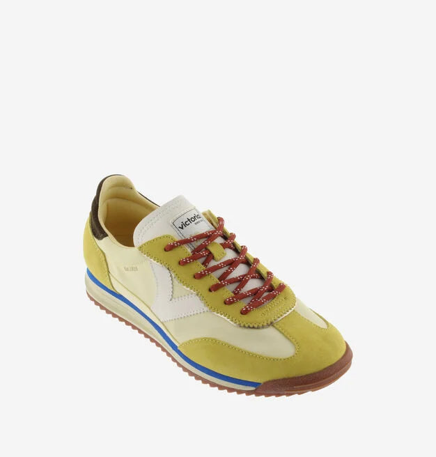 V 1158110 Saturno nylon & suede trainers