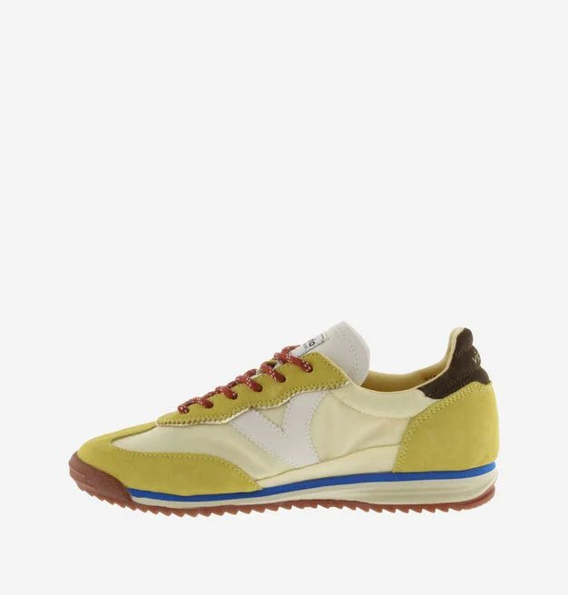 V 1158110 Saturno nylon & suede trainers