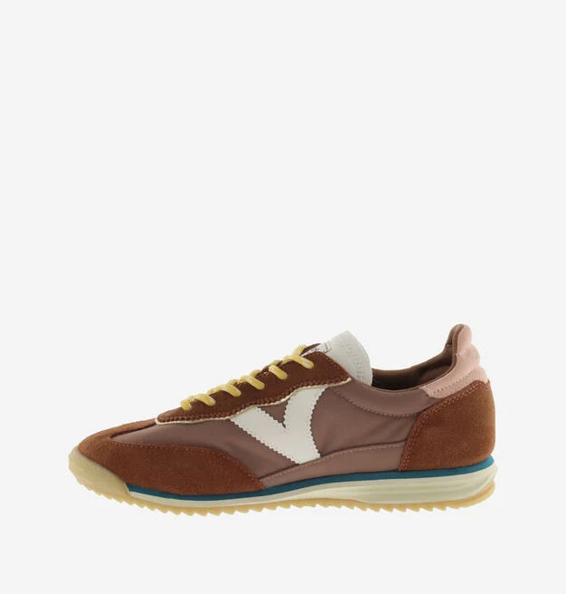 V 1158110 Saturno nylon & suede trainers