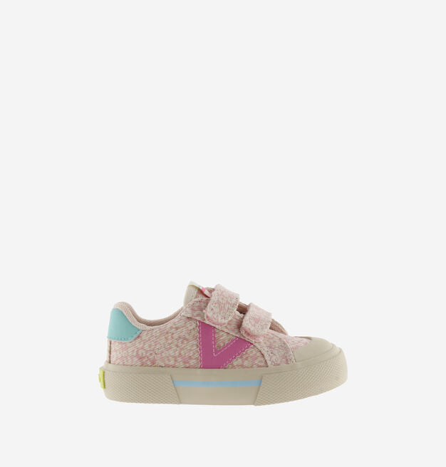 V 1355104 Canvas velcro sneaker girls